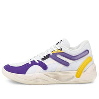 PUMA TRC Blaze Court 'White Spectra Yellow' 376582-07