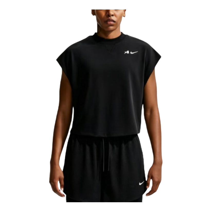 (WMNS) Nike A'ja Wilson Tank Top 'Black White' II4204-010