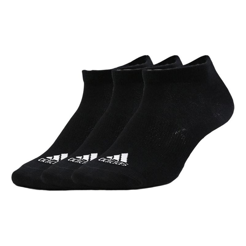 adidas Ankle Rib T 3er Pack Sports Socks Black AA2312