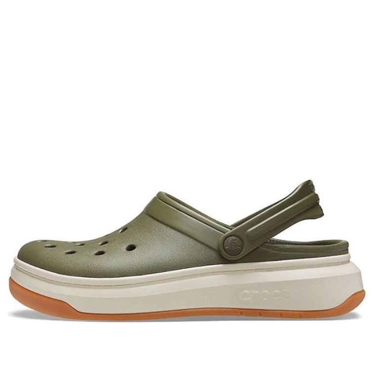 Crocsband Full Force Thick Sole Sandals Green Unisex 206122-34E