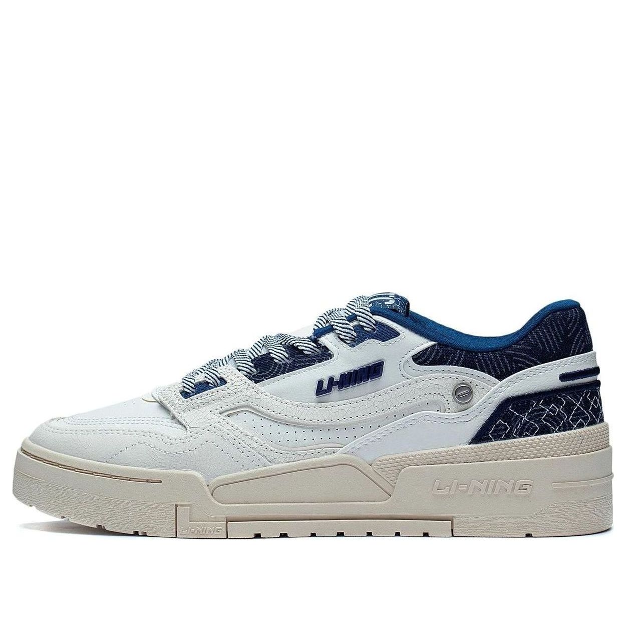 Li-Ning 001 BTC Prm 'White Navy Blue' AGCT003-1