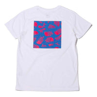 THE NORTH FACE S/S Sticker Halfdome Tee Logo Tee NTW32054-W