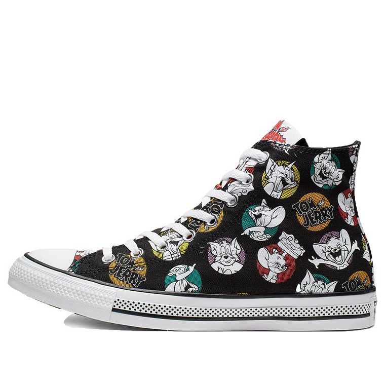 Converse Tom & Jerry x Chuck Taylor All Star High 'Black' 165733C