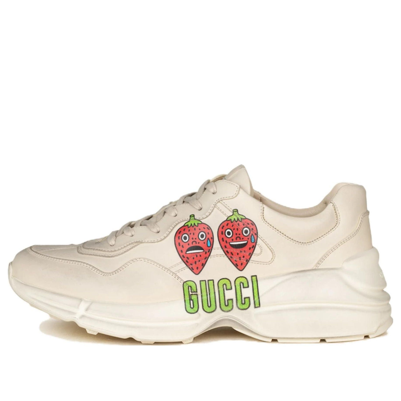 Gucci Rhyton GG Apple Sneakers 'Cream White Red' 699292-DRW00-9522