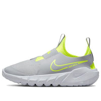 (GS) Nike Flex Runner 2 'Grey Fog Volt' DJ6038-005