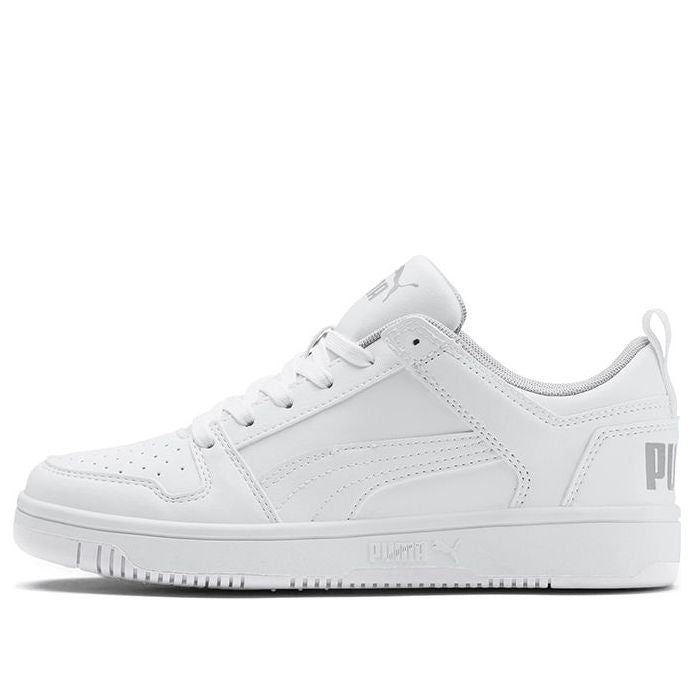 (GS) PUMA Rebound Layup Lo Low Top White 370490-03