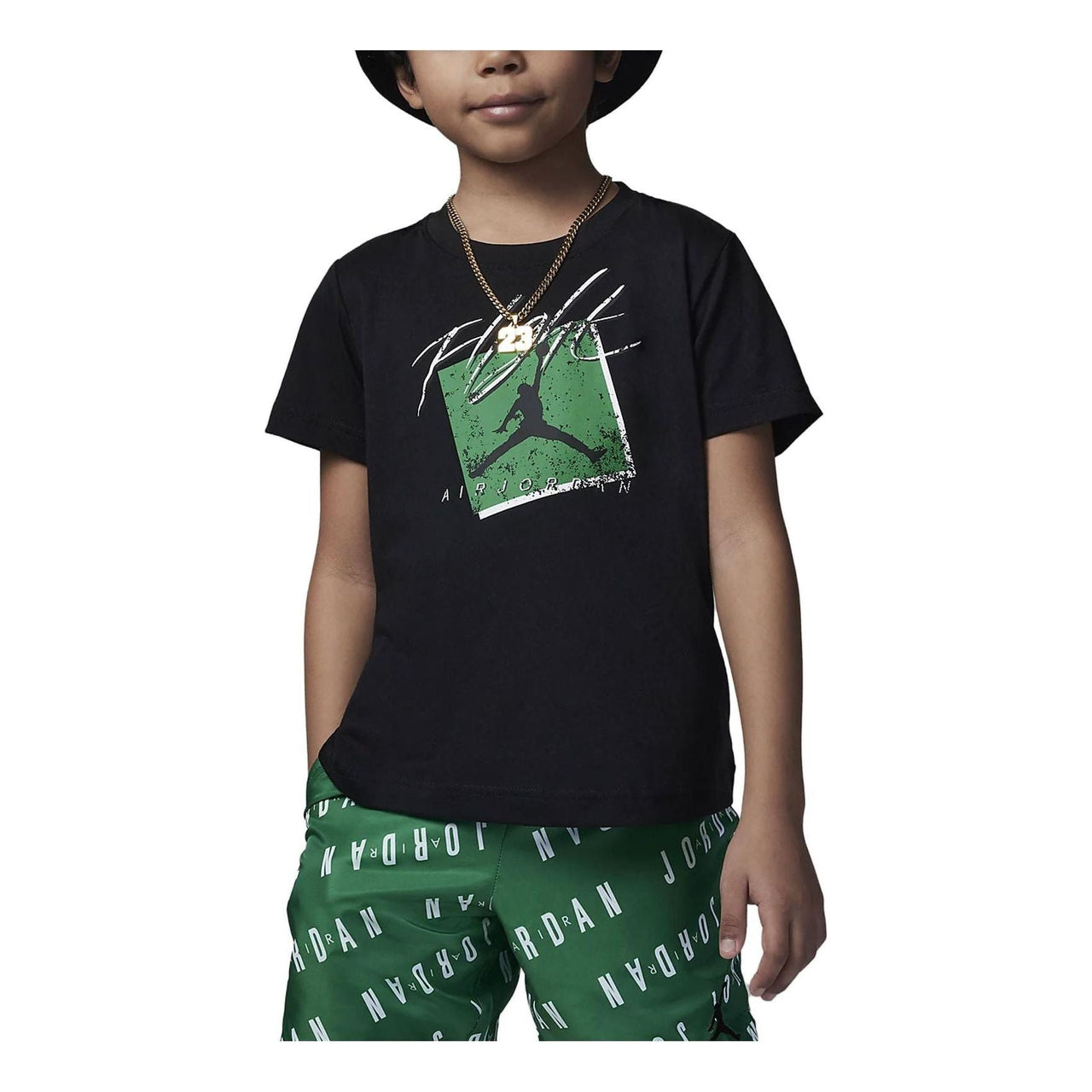 (PS) Air Jordan Faded Flight T-Shirt 'Green' FQ0762-010