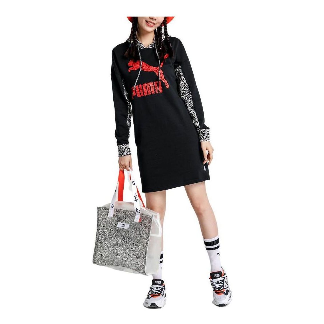 (WMNS) PUMA X MR DOODLE HOODED D 598686-01