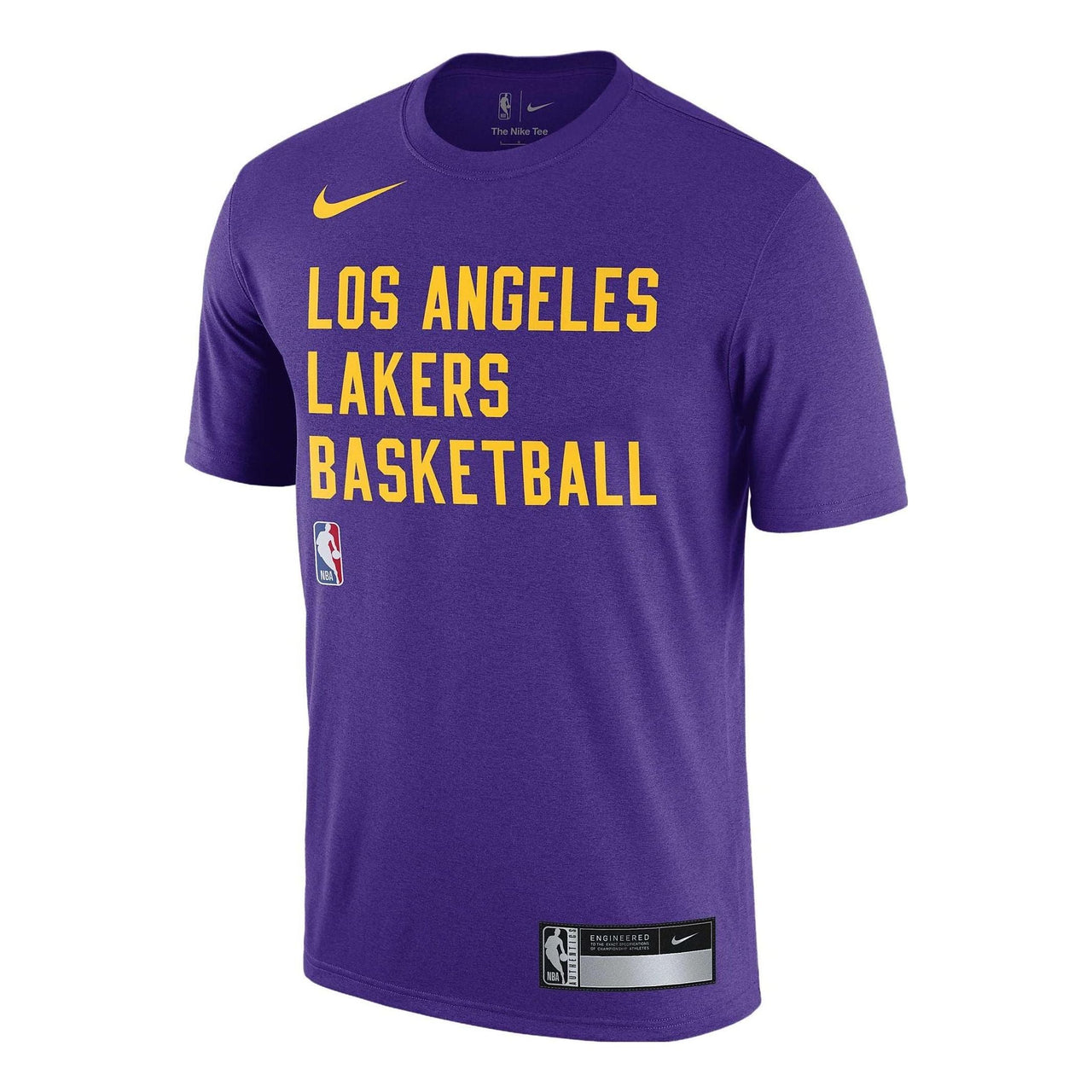 Nike x NBA LA Lakers Dri-FIT Practice T-shirt 'Purple' FJ0209-504