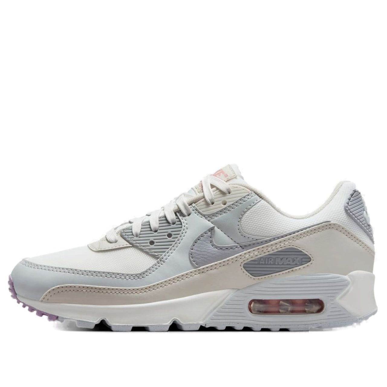 (WMNS) Nike Air Max 90 'Summit White Pure Platinum' DH8010-107