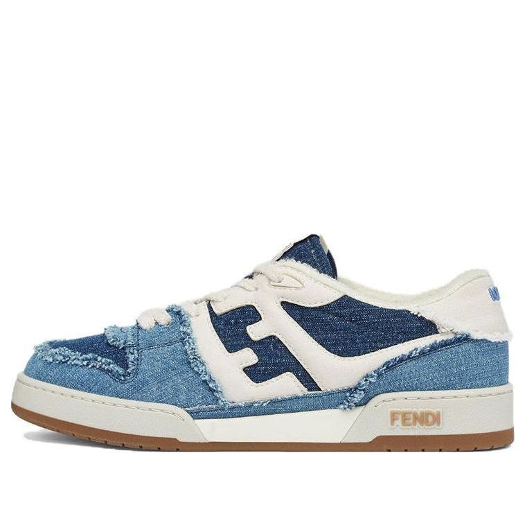 حذاء FENDI Match Low Top "Blue Denim" 7E1495AMF1F1JID
