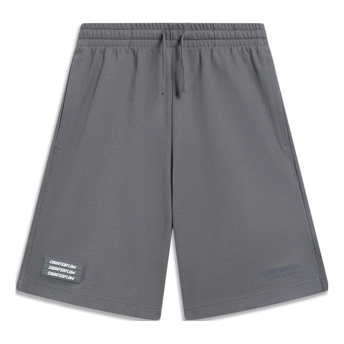 Li-Ning Counterflow Triple Logo Shorts 'Grey' AKST651-2