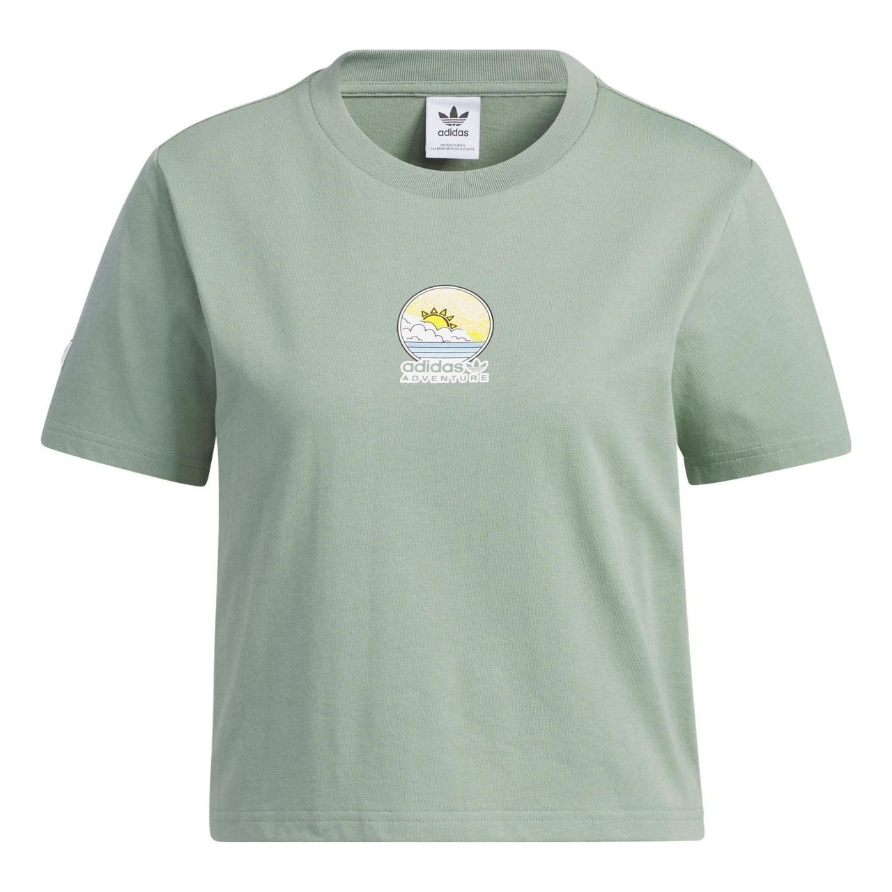 (WMNS) adidas Outdoor T-Shirt Asia Sizing 'Green' IK8612