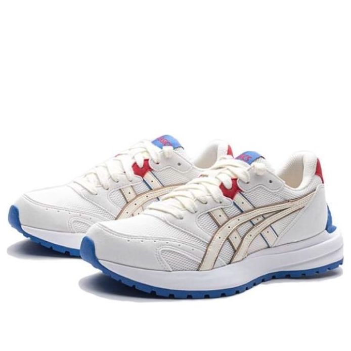 (GS) ASICS Sport Running Shoes 'White Blue' 1204A128-101