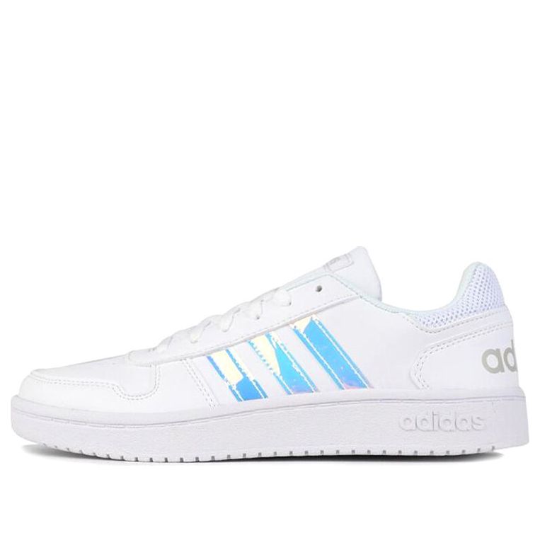 (WMNS) adidas Hoops 2.0 'White Blue Purple' EH3412