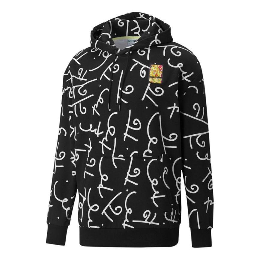 PUMA x Britto Hoodie 'Black White' 532228-61