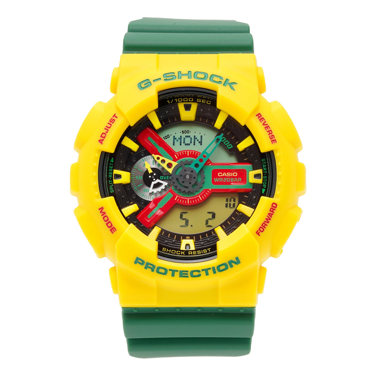 CASIO G-Shock Analog-Digital 'Yellow' GA-110RF-9A