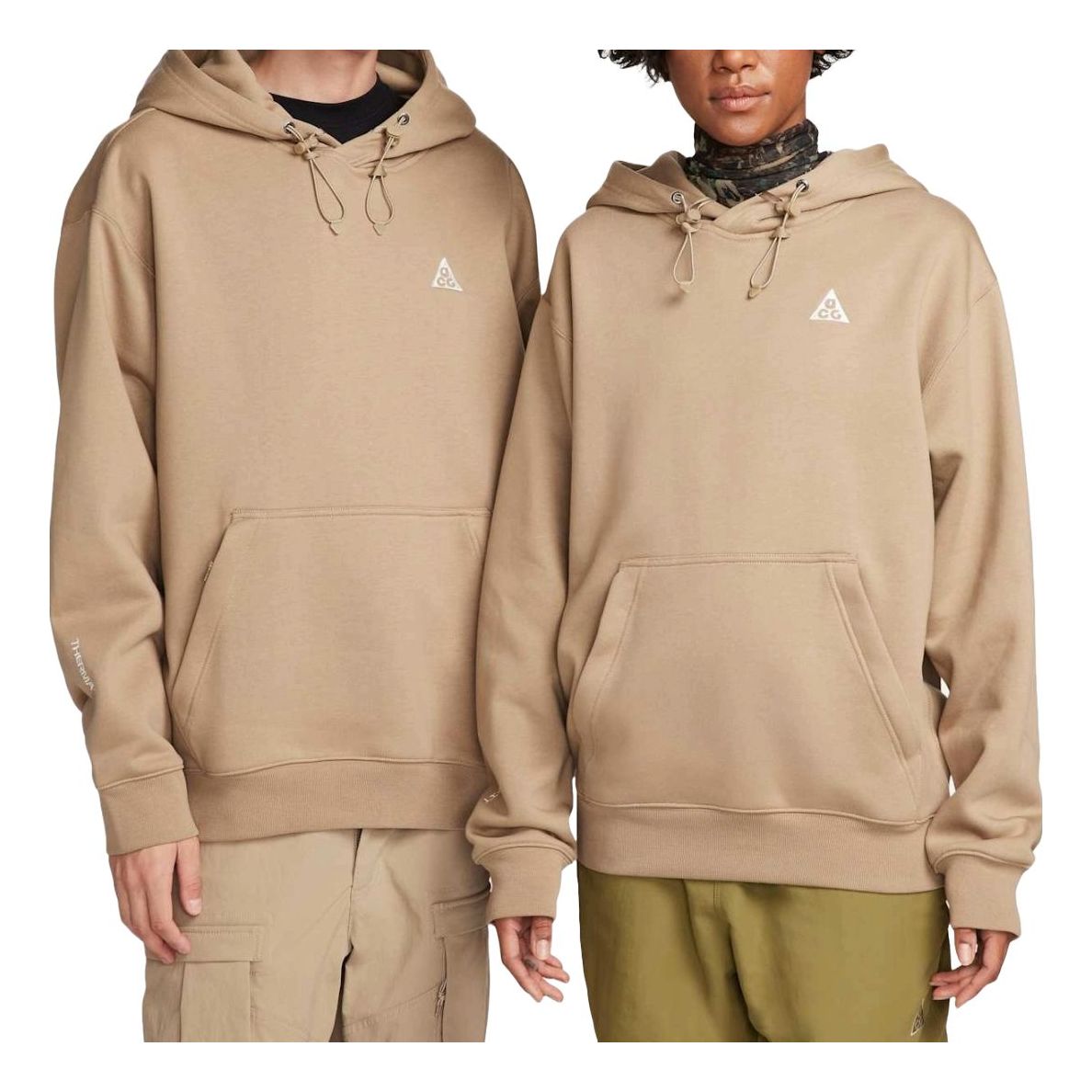 Nike ACG Therma-FIT Fleece Pullover Hoodie 'Khaki' DZ3392-247