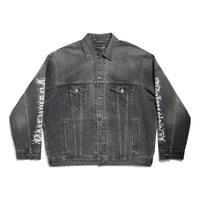 Balenciaga Diy Metal Large Fit Jacket 'Black' 773804TBP473721