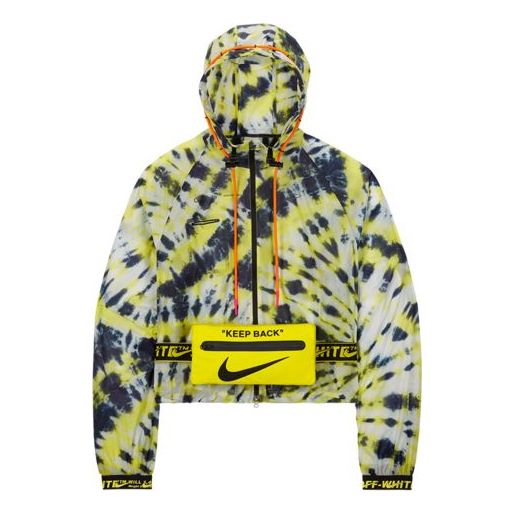 (WMNS) Nike Lab Tie-Dye Jacket 'Volt Orange' CK4805-702