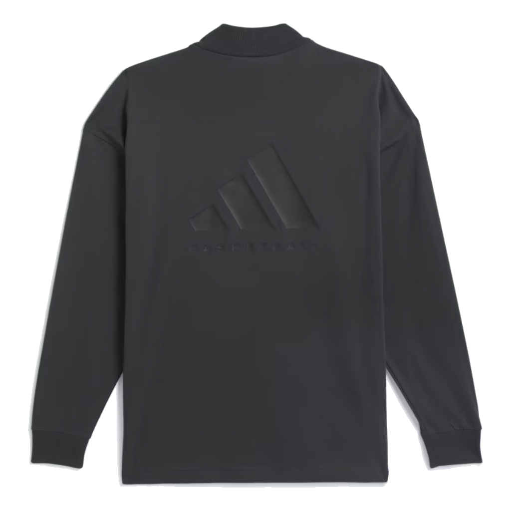 adidas Basketball Long Sleeve Tee 'Carbon' IN9561
