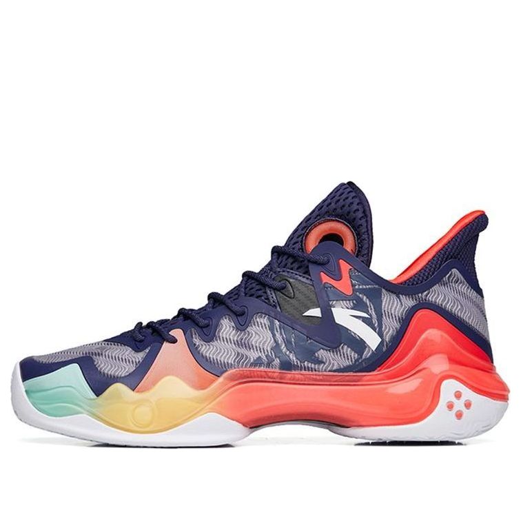 ANTA Shock Wave 4 'Purple Green Red' 112231106-6