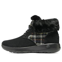 (WMNS) Skechers On-the-Go Joy Boots 'Black White Red' 144120-BKGY
