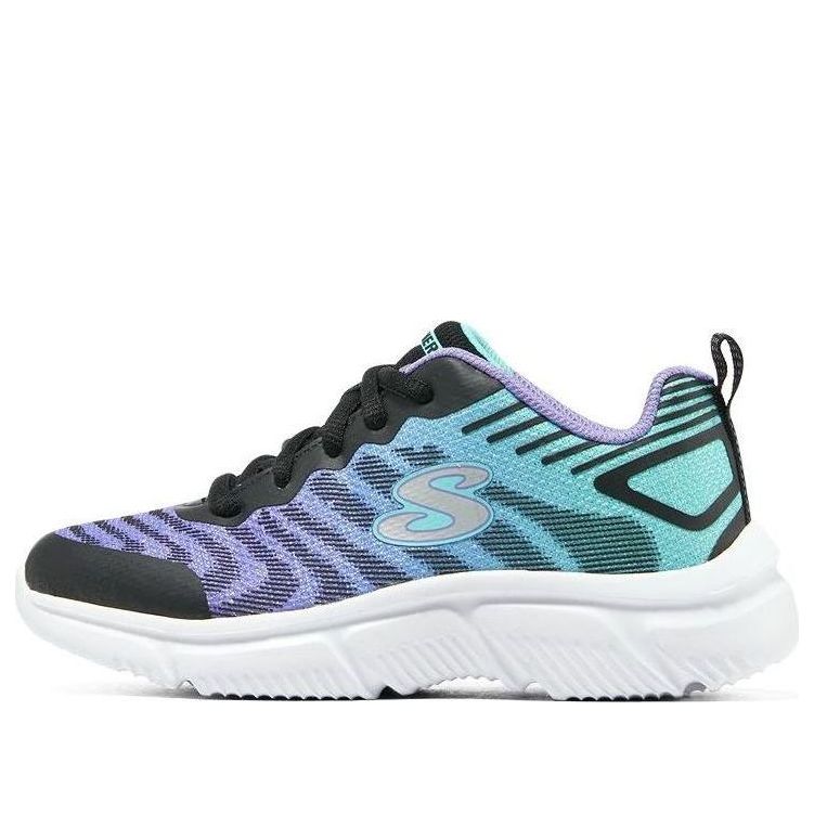 (GS) Skechers Girls Go Run 650 'Black Purple Green' 302479L-BKPR