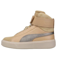 (WMNS) PUMA Basket Platform Mid Premium 'Tan' 364952-01