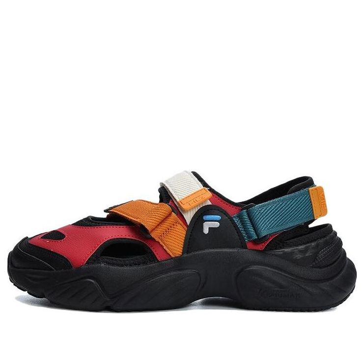 FILA FUSION Conch Sandals ''Black Multi T12M321401FAB