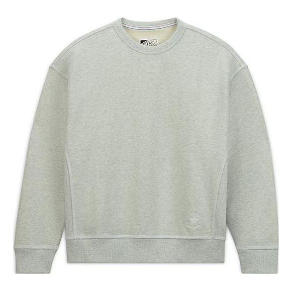 Converse Gold Standard Crew Sweatshirt 'Light Grey' 10025916-A01