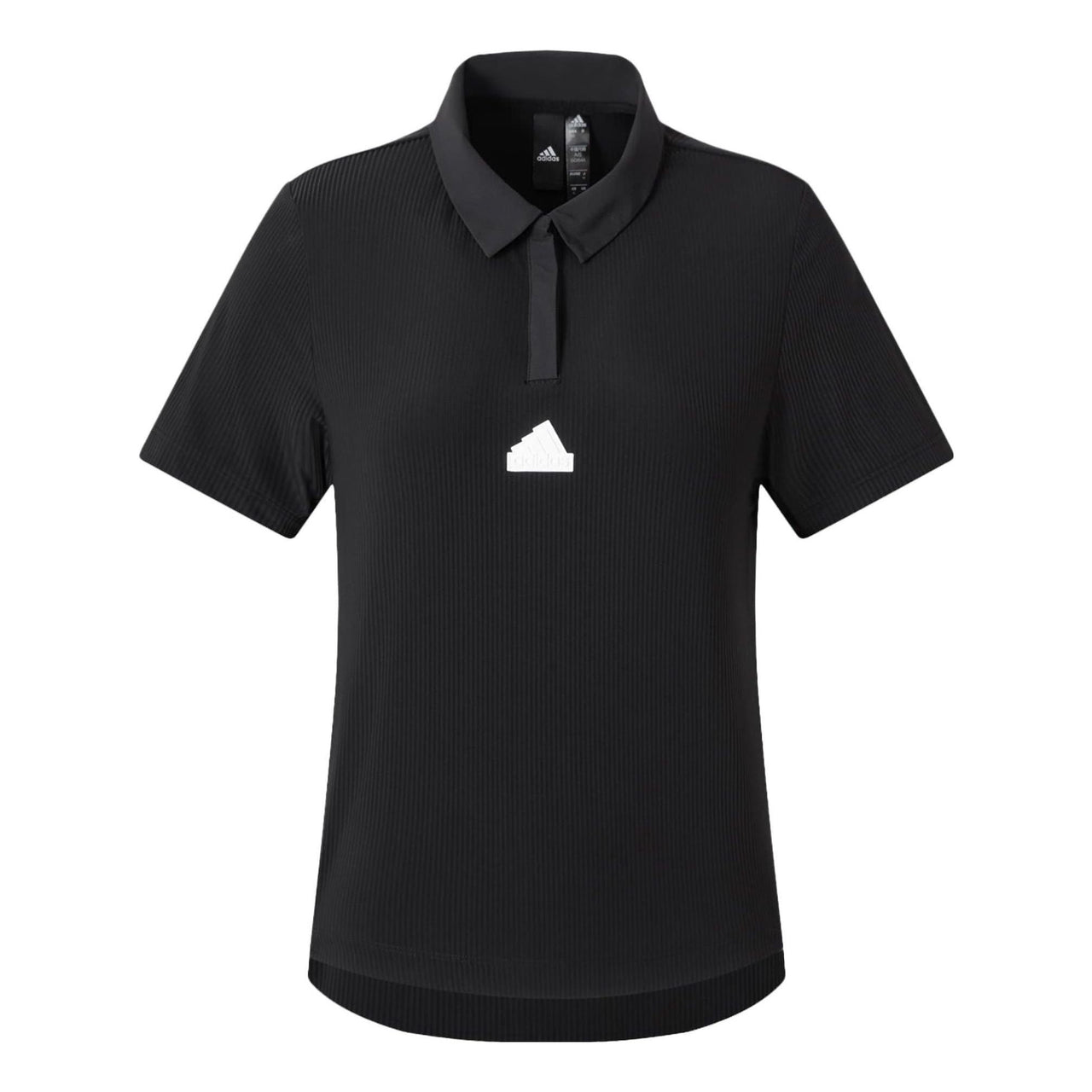 (WMNS) adidas W Ct Polo Ss Polo 'Black' IT4357