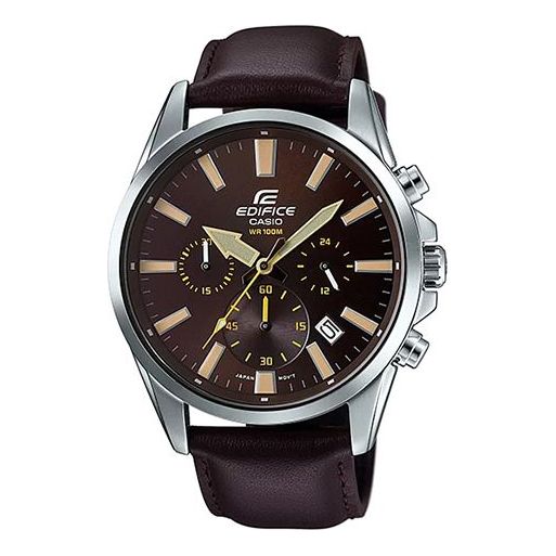 CASIO EDIFICE Series quartz EFV-510L-5A Brown Analog EFV-510L-5A2021