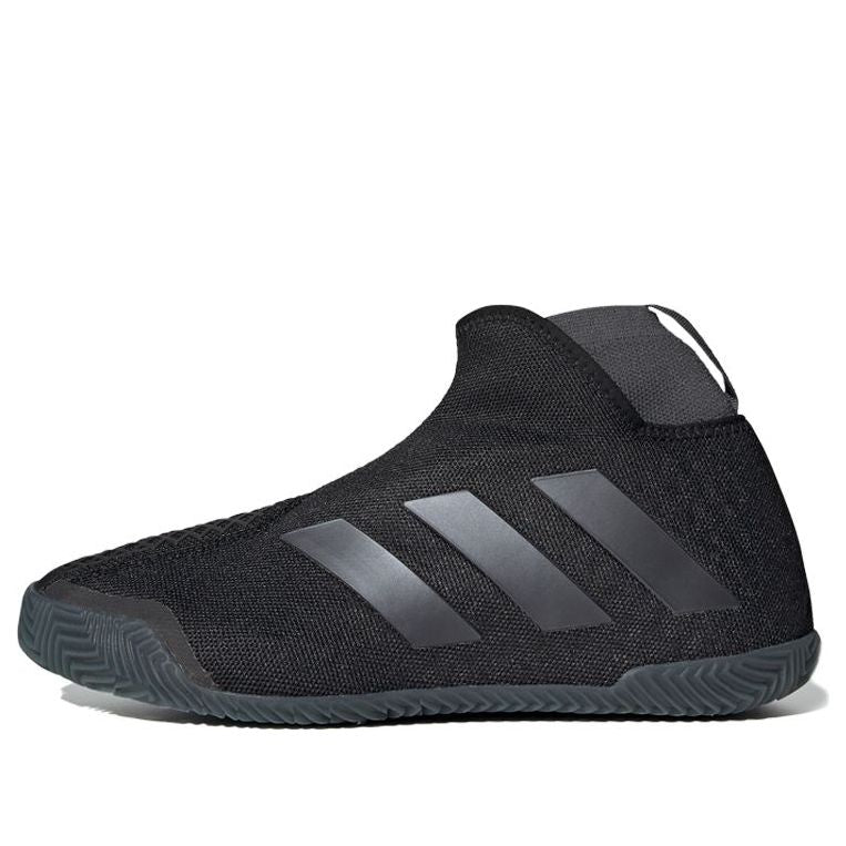 (WMNS) adidas Stycon Laceless Clay Court 'Core Black' FV2782