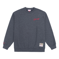 Mitchell & Ness x NBA Chicago Bulls Small Logo Sweatshirt 'Grey' MNJYFWHD23093001