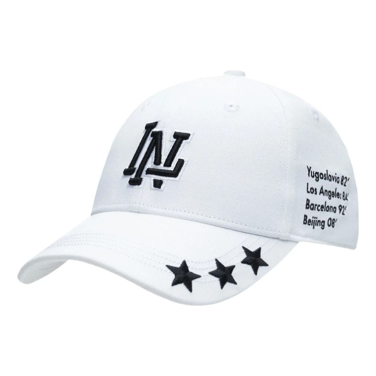 Li-Ning Logo Baseball Cap 'White Black' AMYS139-3