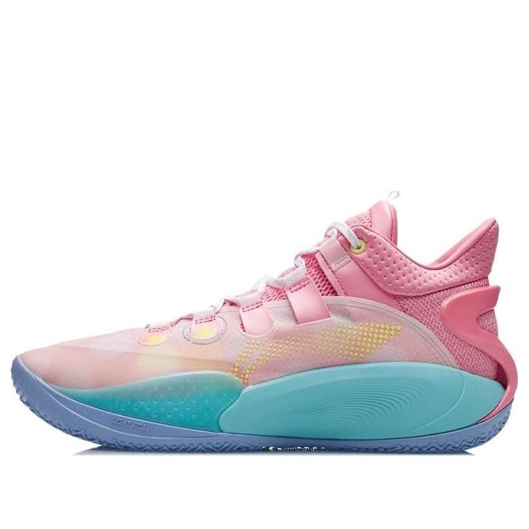 Li-Ning Sonic 9 Low 'Geranium Pink Turquoise' ABAR039-7