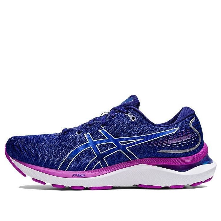 (WMNS) ASICS Gel-Cumulus 24 Wide 'Dive Blue Orchid' 1012B205-400