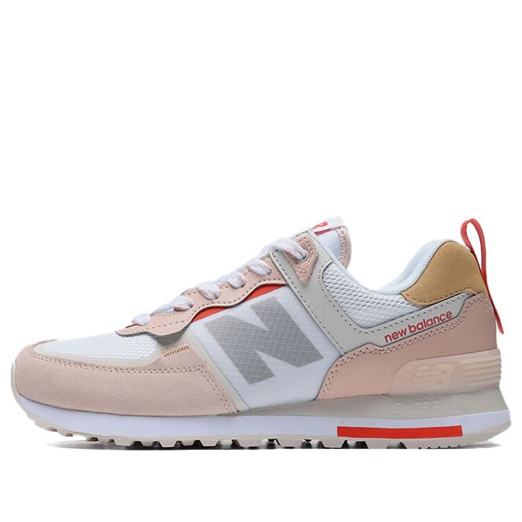 (WMNS) New Balance 574 Shoes For Pink/Orange WL574ISE