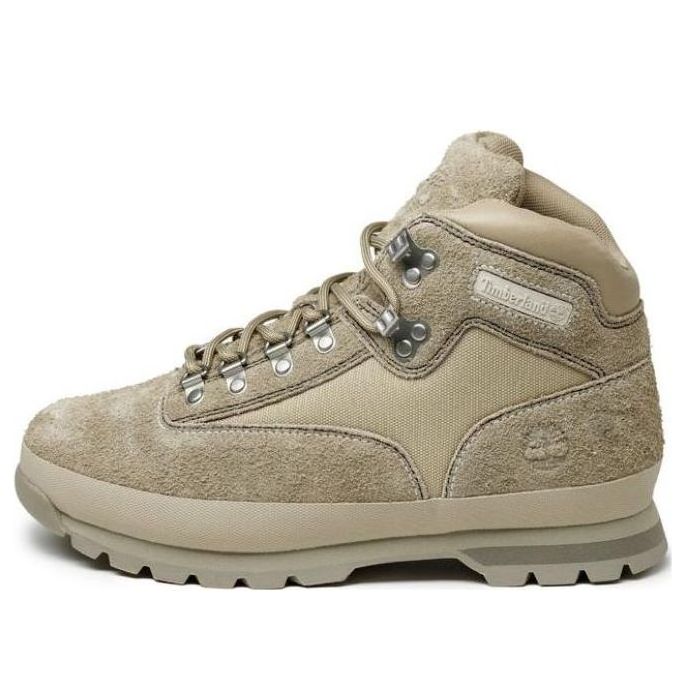 Timberland x Nonnative Euro Hiker Leather and Fabric Mid Hiker 'LT Beige Suede' TB0A68A7X19