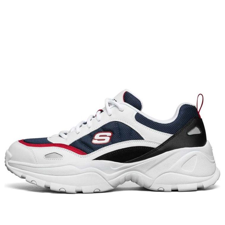 Skechers Kozmiks Running Shoes White/Red/Blue 888001-WNV