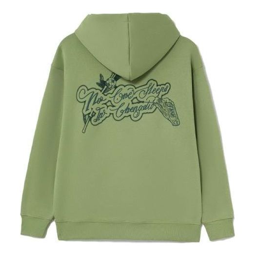 Li-Ning Bad Five Sports Basketball Series Printing Hoodie 'Green' AWDRH61-2