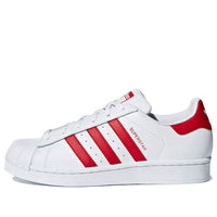 (GS) adidas Superstar J 'White Scarlet' CG6609