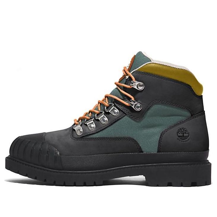 (WMNS) Timberland Heritage Rubber Toe Hiking Boots 'Black' A43TU001