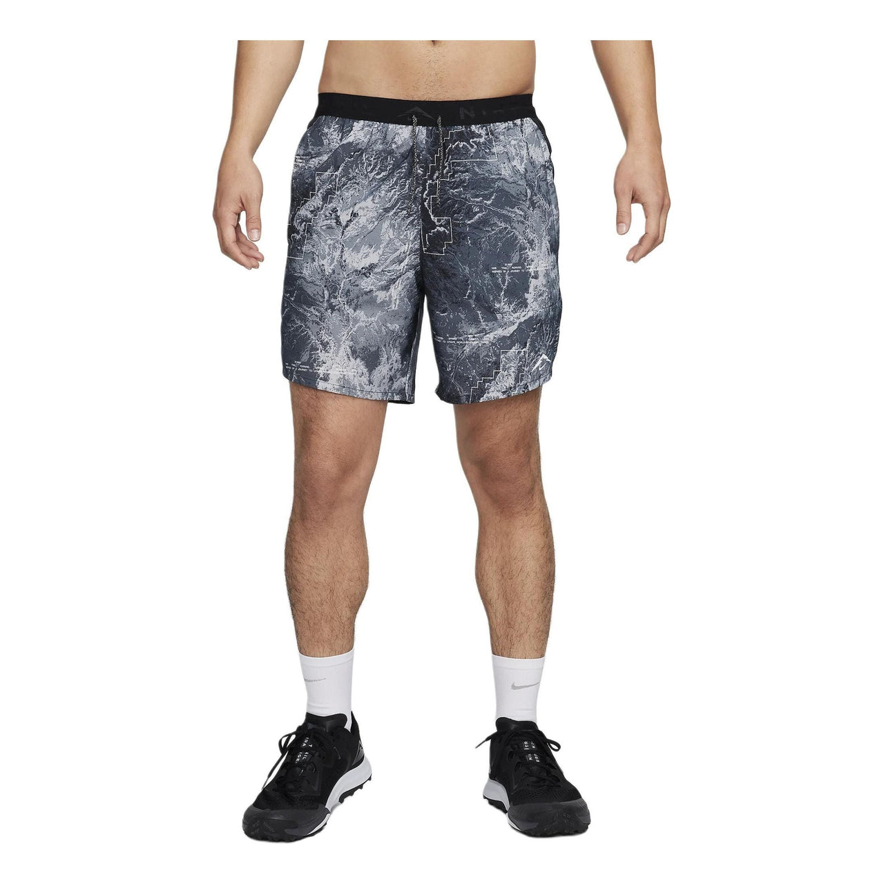 Nike Stride Dri-FIT 18cm Brief-Lined Running Shorts Asia Sizing 'Anthracite Black' FN3315-060
