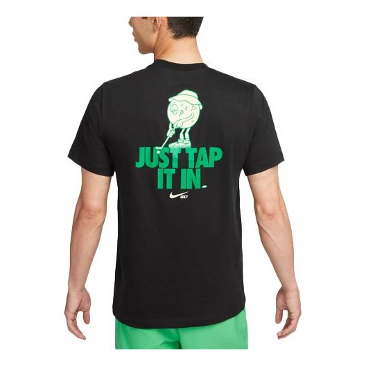 Nike Just Do It Golf Graphic T-Shirt 'Black' FD0038-010