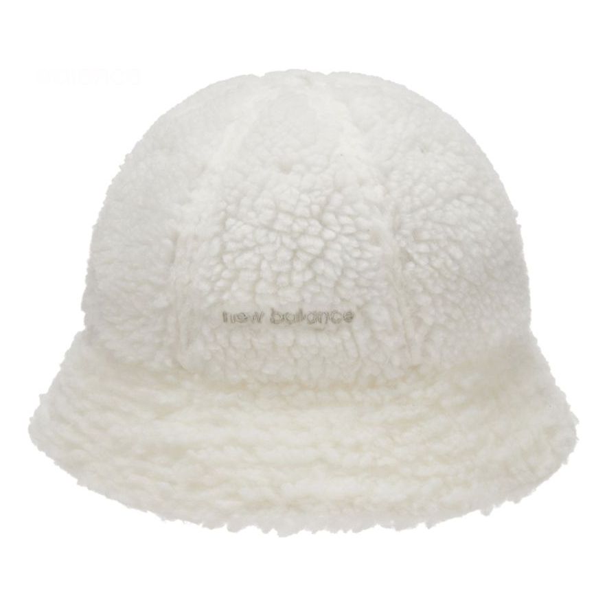 New Balance Sherpa Bucket Hat 'White' LAH14001-CRM