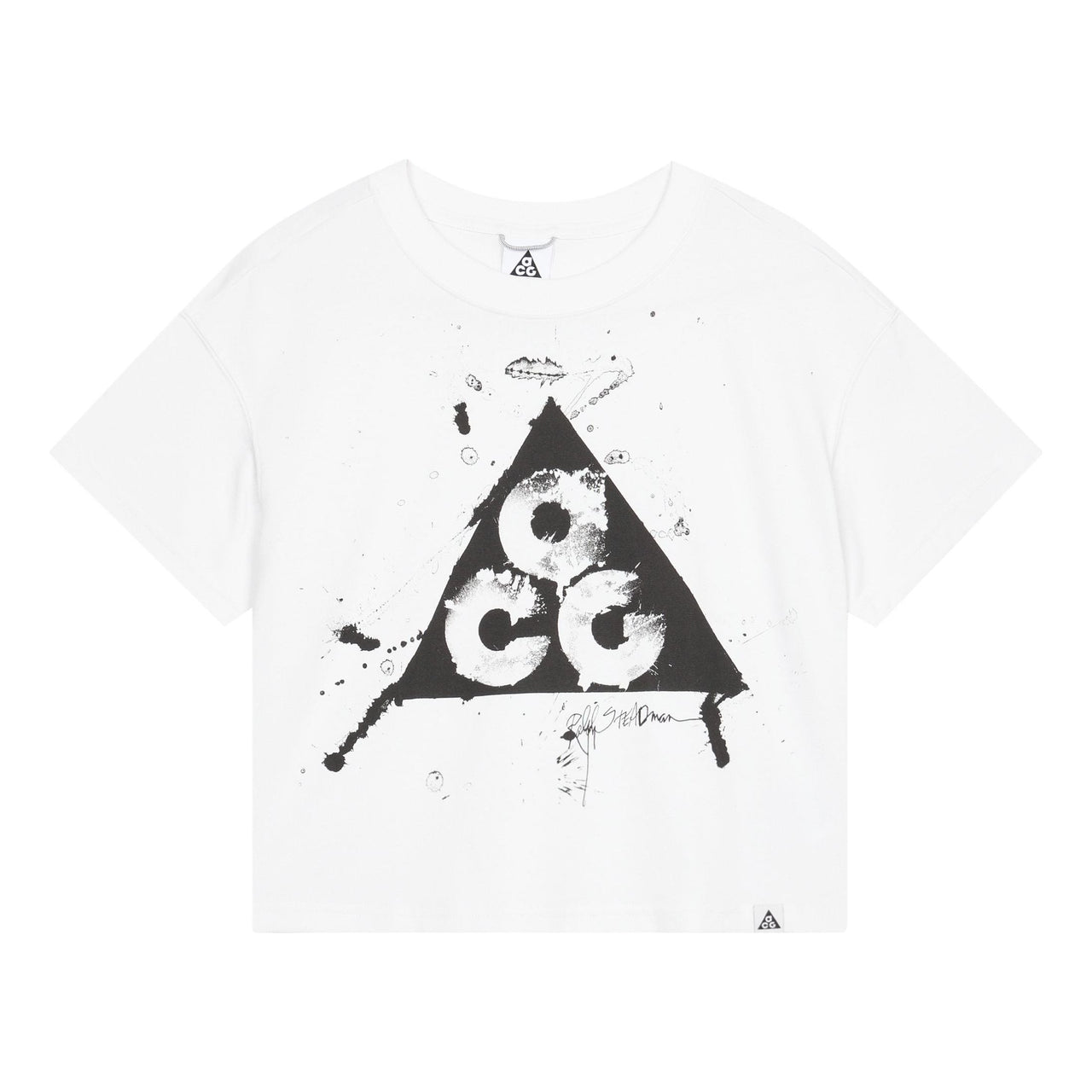 (WMNS) Nike ACG ACG Dri-FIT ADV T-Shirt 'White black' FN1901-121