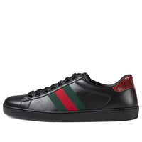 Gucci Ace Leather 'Black' 386750-02JR0-1078