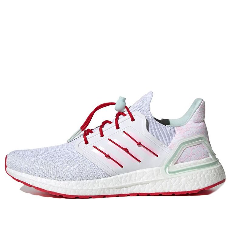 adidas UltraBoost 20 'White Scarlet' H01421
